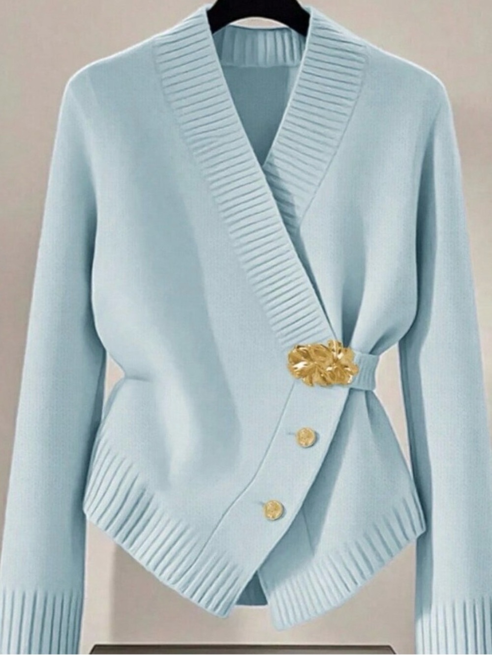 Blue Casual Women's Gloweve Sweater